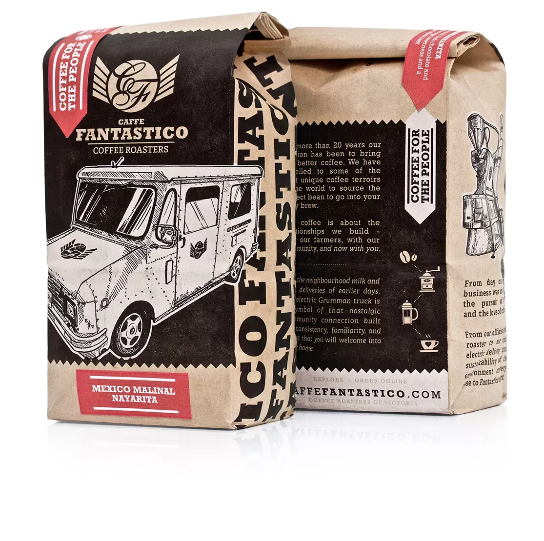 Caffe Fantastico coffee bags